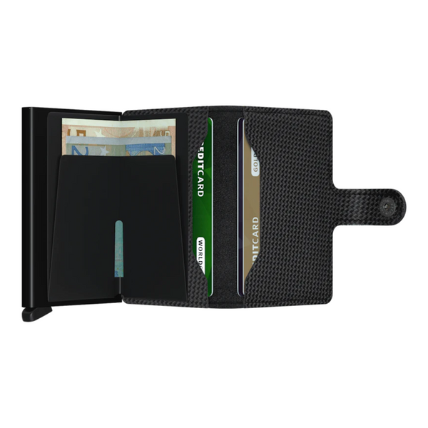 Secrid Mini Wallet - Carbon Black