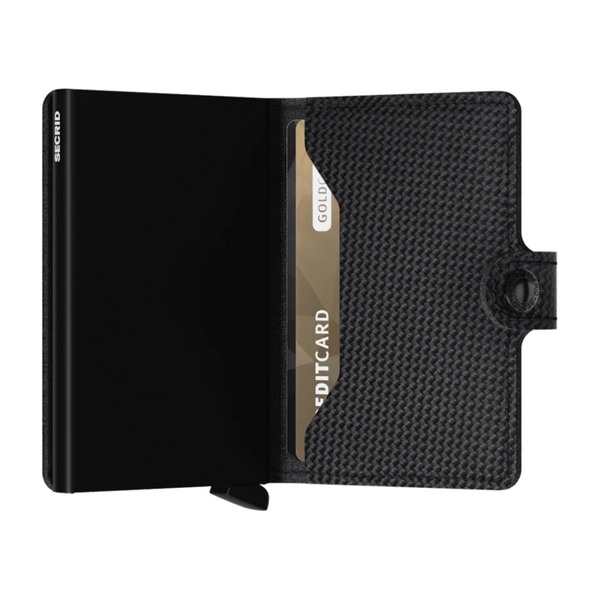 Secrid Mini Wallet - Carbon Black