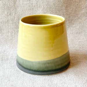 Edit Juhasz Ceramics Salt and Pepper Pot Mustard