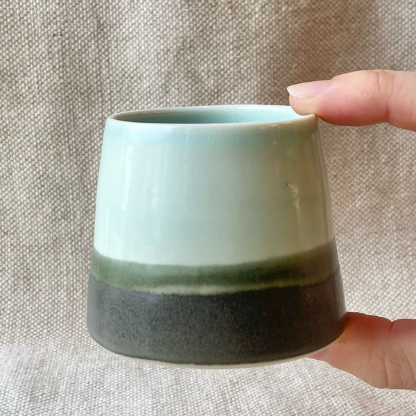 Edit Juhasz Ceramics Salt and Pepper Pot Turquoise