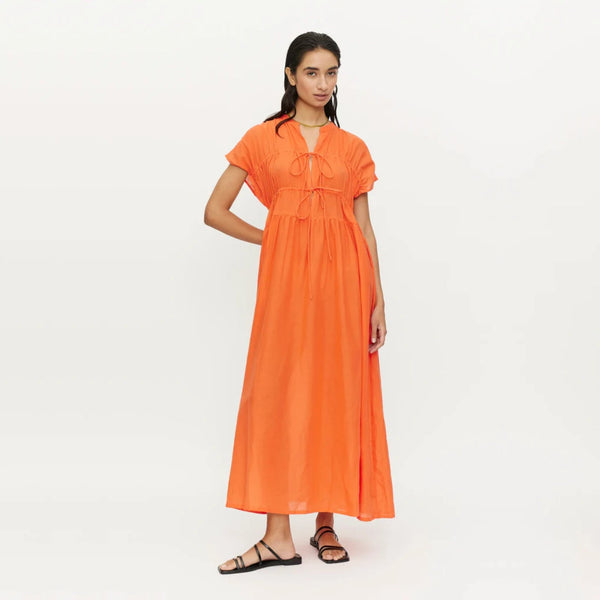 Compania Fantastica Tie Dress - Orange