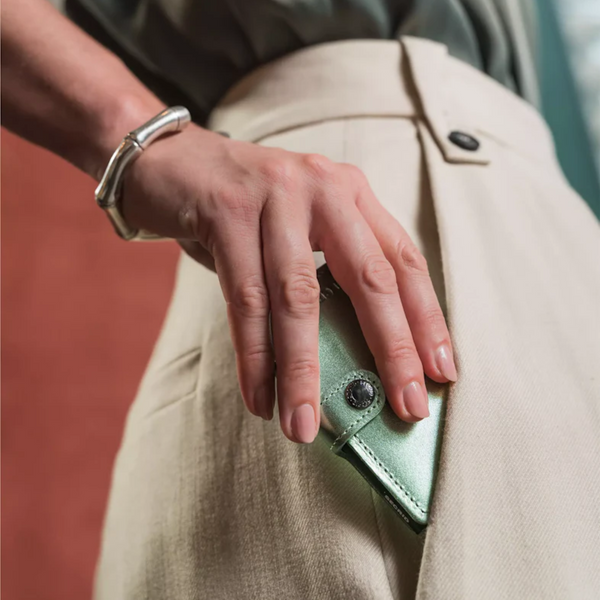 Secrid Mini Wallet - Metallic Green