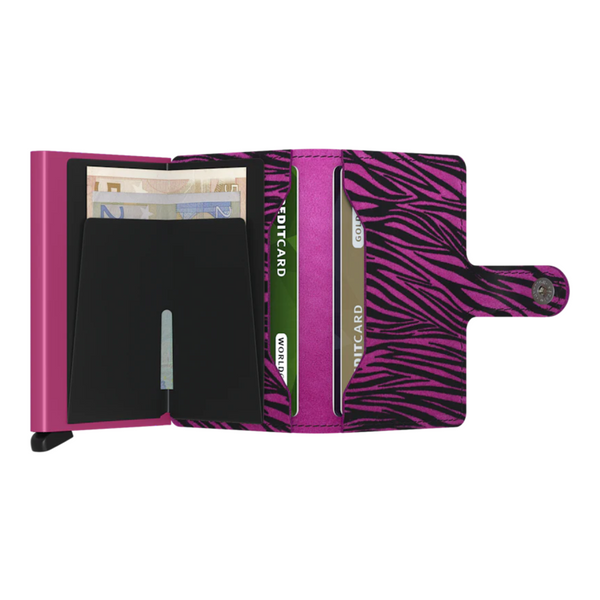 Secrid Mini Wallet - Zebra Fuchsia